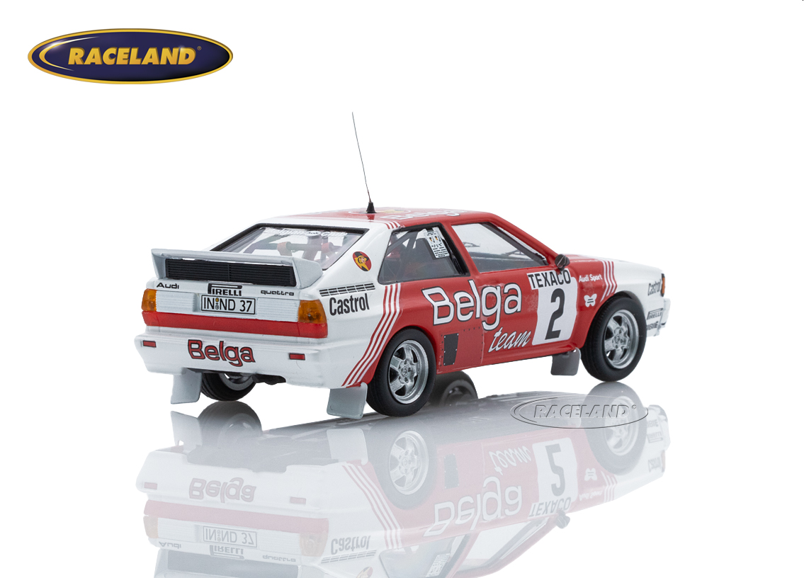 Audi Quattro A1 Belga Sieger Rallye Boucles de Spa 1983