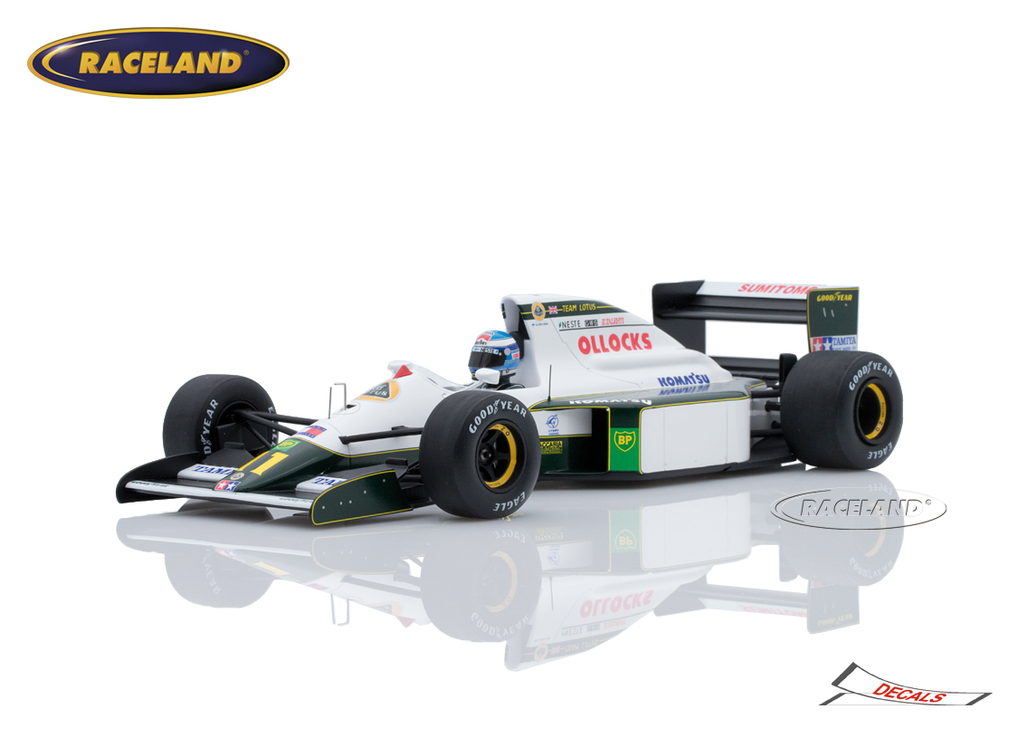 Lotus 102B Judd V8 F1 Team Lotus GP Monaco 1991