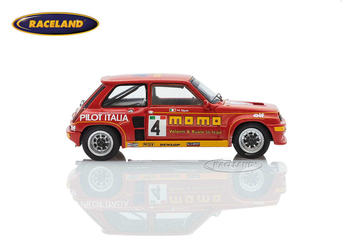 Renault 5 Turbo Cup Momo 5° Renault 5 Turbo Europa Cup 1984