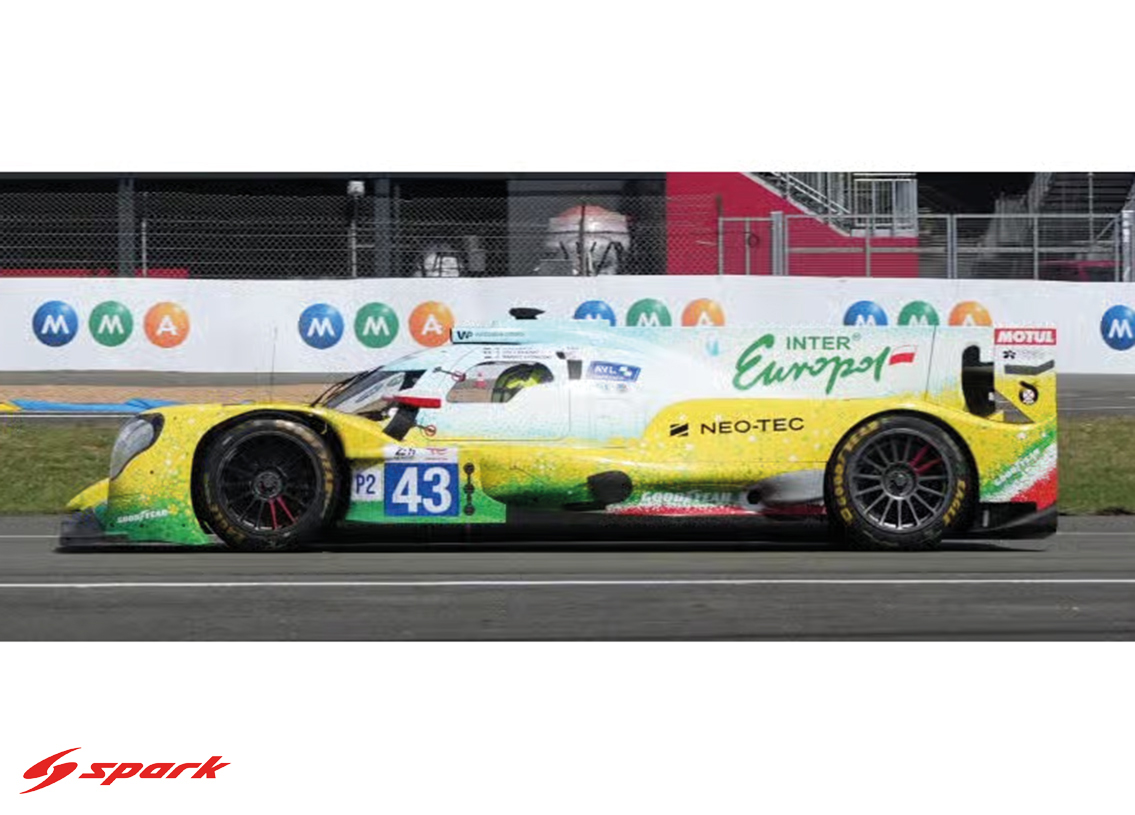 Oreca 07 Gibson Inter Europol Competition 15° Le Mans Sieger LMP2 2026