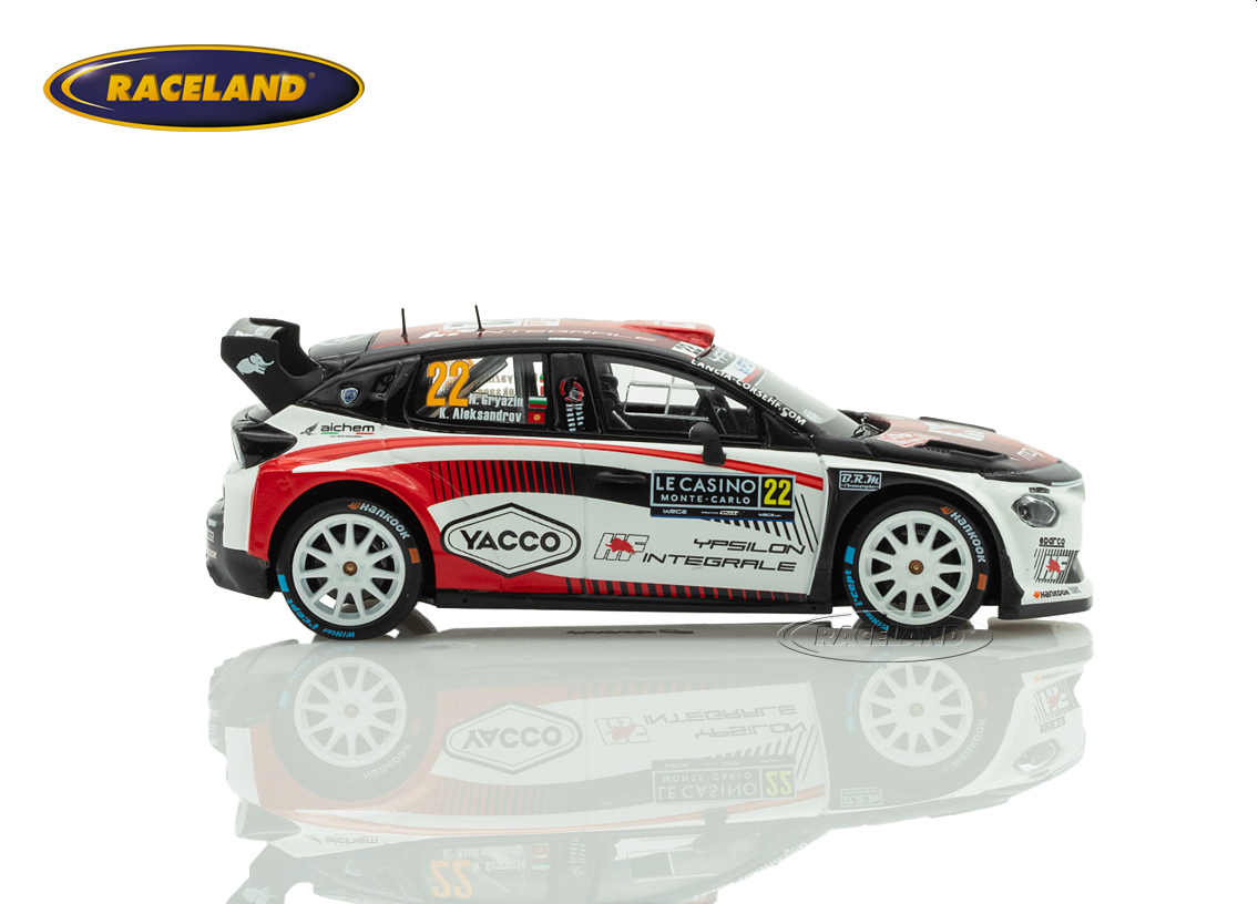 Lancia Ypsilon Rally2 HF Integrale 13° Rallye Monte Carlo 2026