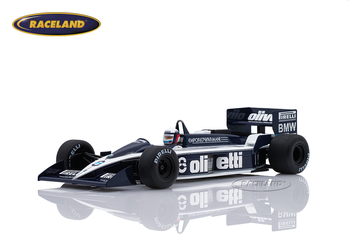 Brabham BT55 BMW Turbo F1 Olivetti GP Monaco 1986