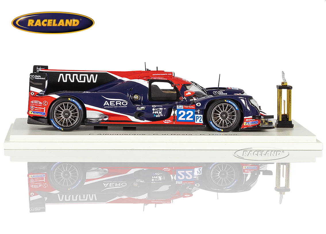 Oreca 07 Gibson LMP2 United Autosports 5° Le Mans 2020 Sieger LMP2 mit Pokal