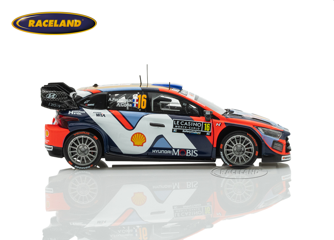 Hyundai i20 N Rally1 Hyundai Shell Mobis WRT 3° Rallye Monte Carlo 2025