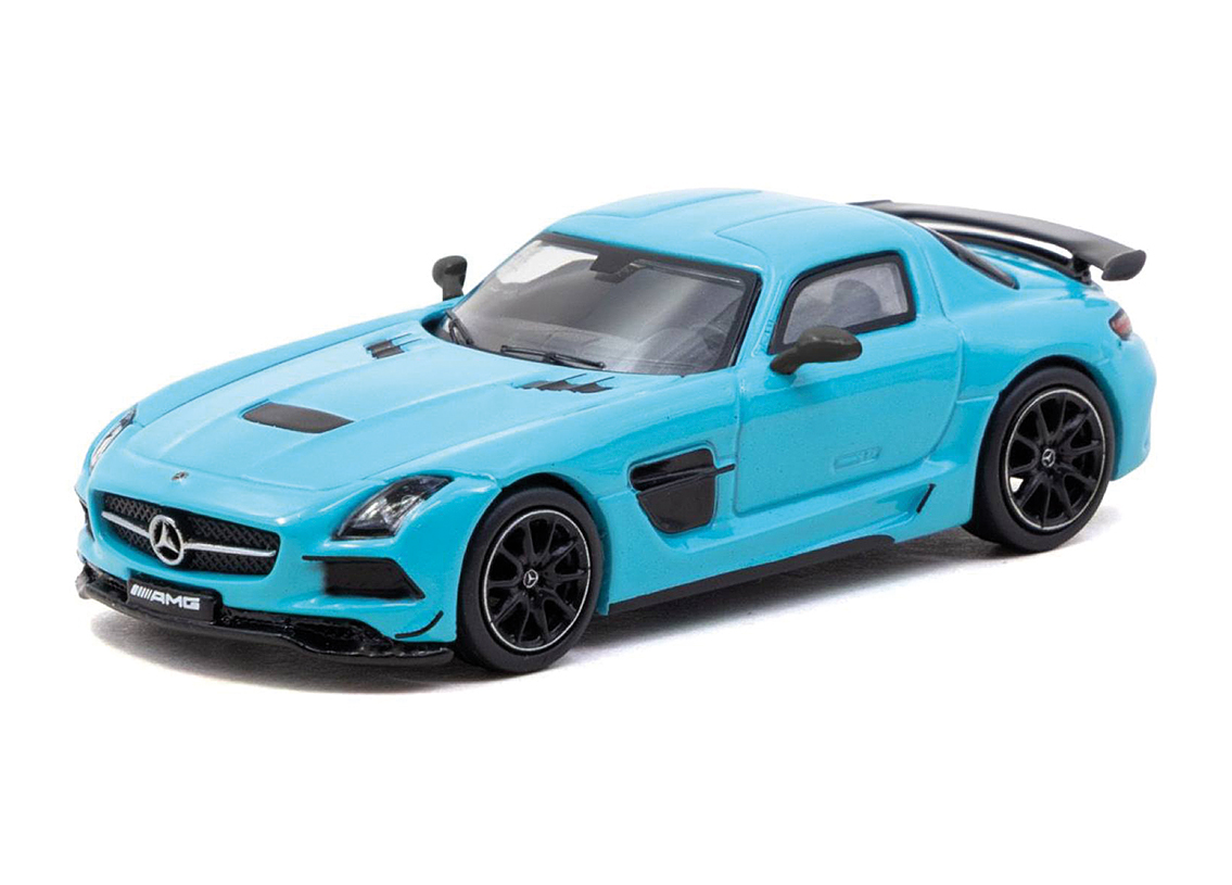 Mercedes SLS Black Series 2012 - matt blau