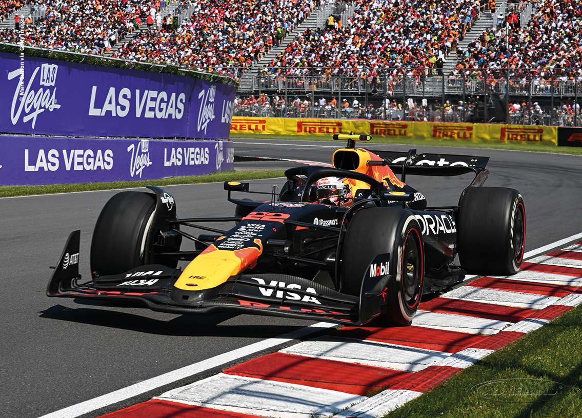 Red Bull RB21 Honda RBPT F1 12° GP Kanada 2025 Yuki's 100. Rennen