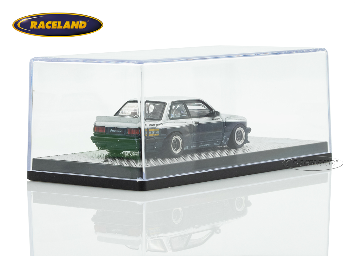 BMW E30 M3 Pandem V1.5 - silber - blau