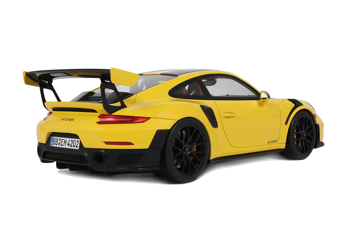 Porsche 911 GT2 RS Nürburgring Rundenrekord 2017 - gelb