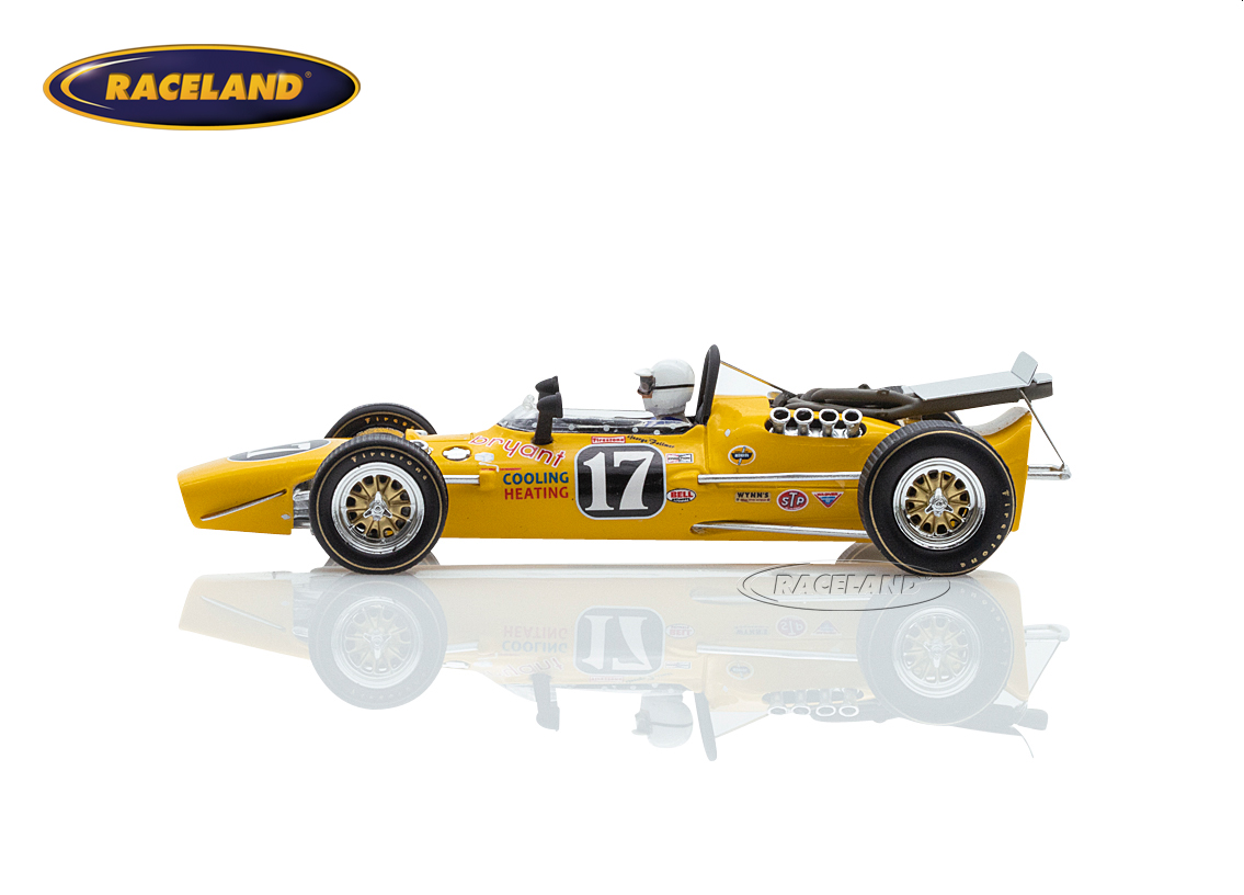 Vollstedt 67 Ford V8 Bryant Heating Indy Riverside 1967