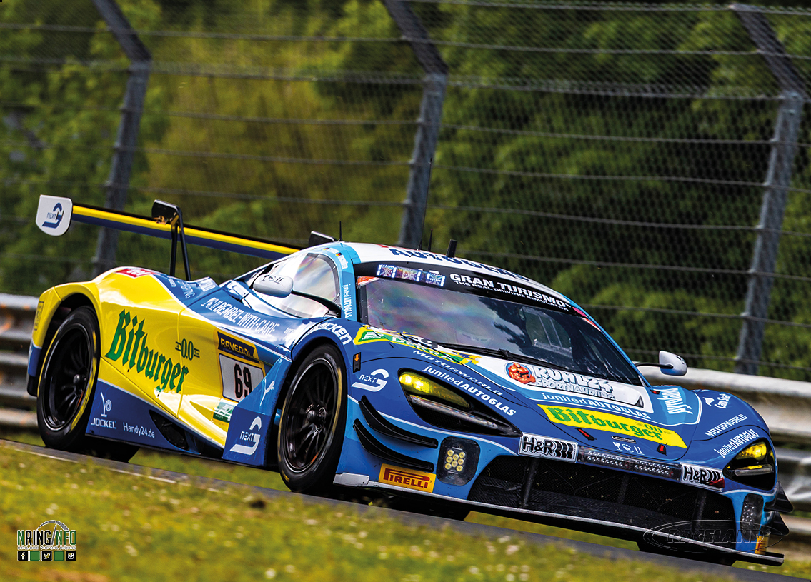 McLaren 720S-GT3 Dörr Motorsport 16° 24h Nürburgring 2026
