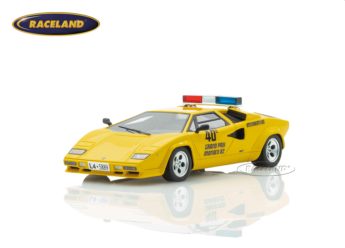 Lamborghini Countach F1 Pace Car GP Monaco 1982