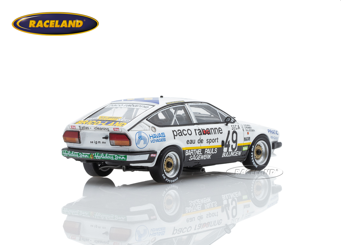 Alfa Romeo Alfetta GTV6 Jolly Club 10° 24H Spa 1986