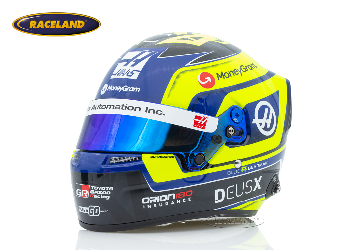 Helm Team Haas Moneygram F1 2025
