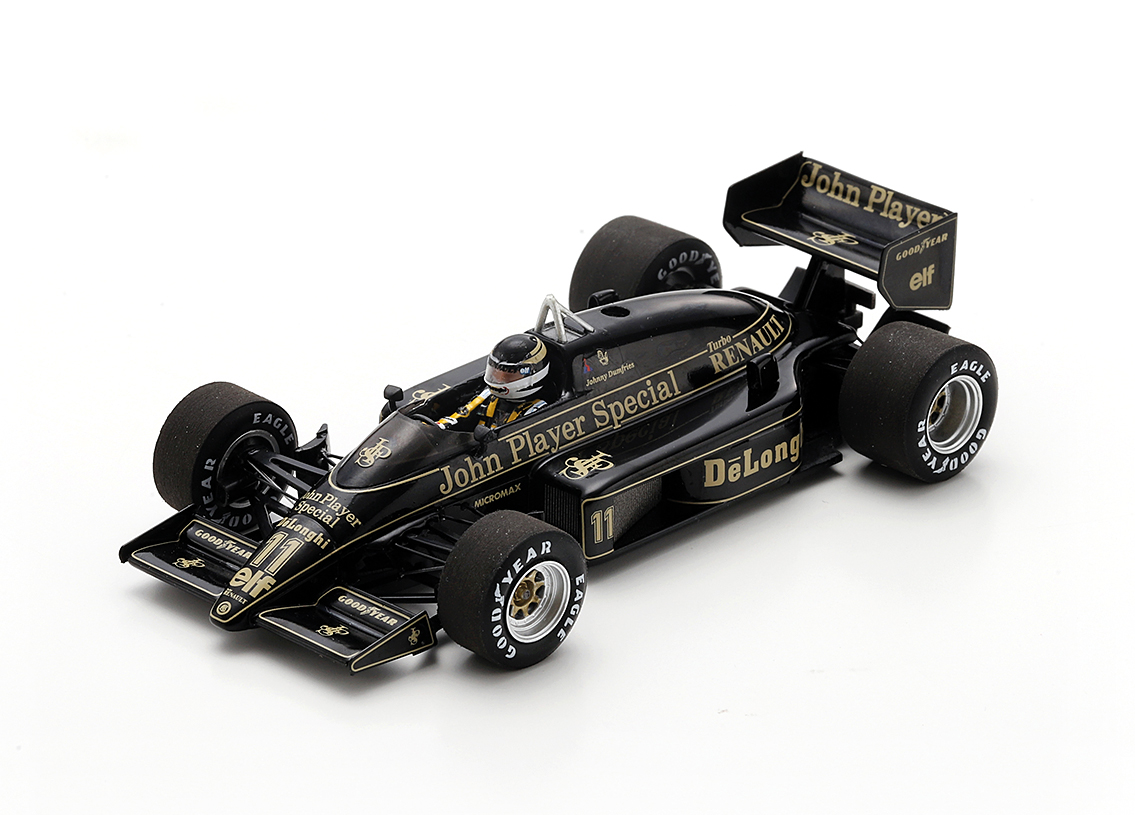 Lotus 98T Renault V6 F1 JPS Team 5° GP Ungarn Hungaroring 1986