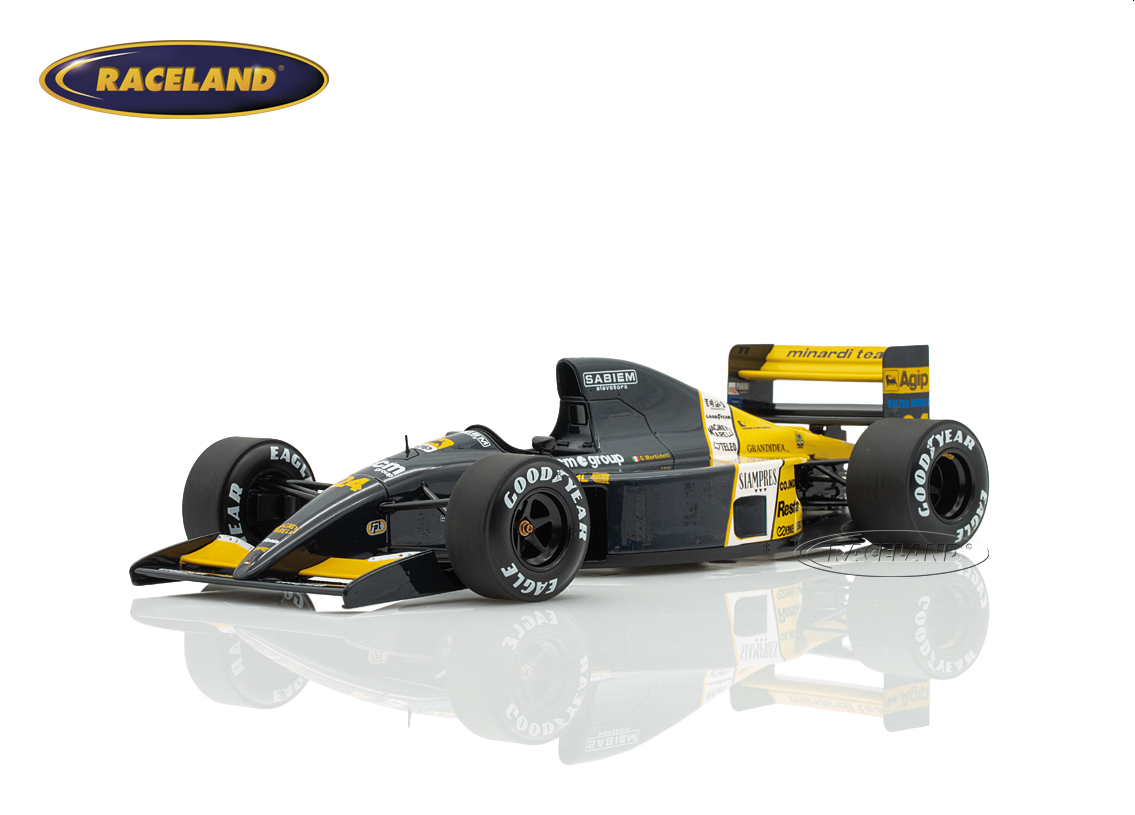 Minardi M191 Ferrari V12 F1 GP Belgien Spa 1991