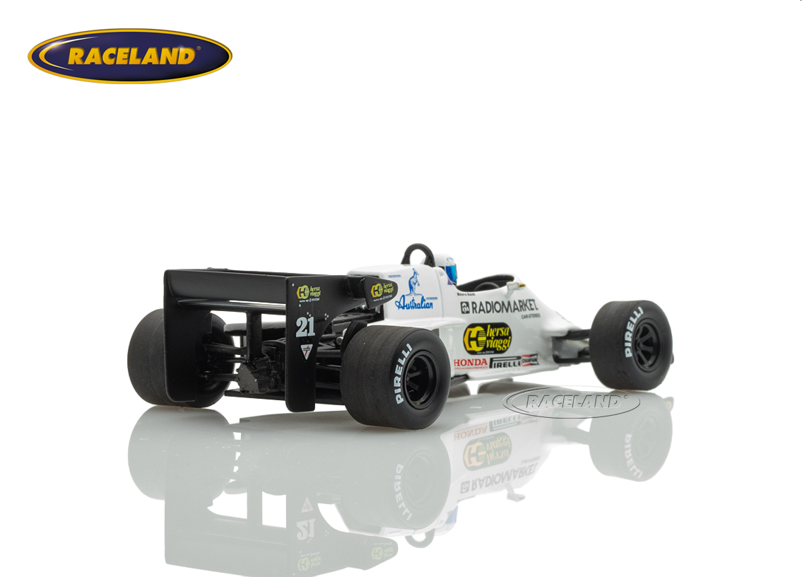 Spirit 101 Hart Turbo F1 Spirit Racing 8° GP San Marino Imola 1984