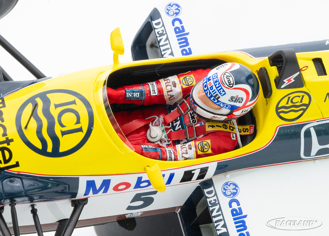 Williams FW11b Honda V6 Turbo F1 Canon Sieger GP England Silverstone 1987