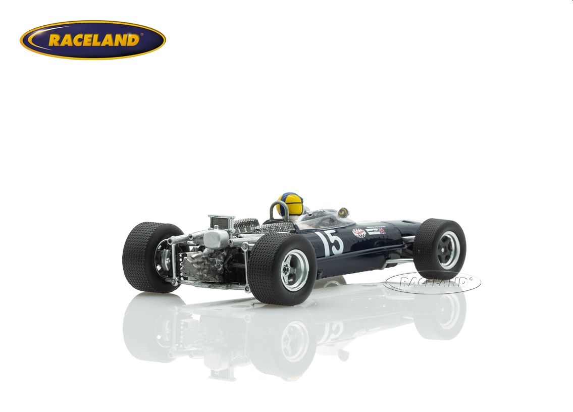 BRM P261 V12 F1 Bernard White Racing 6° Gold Cup Oulton Park 1968