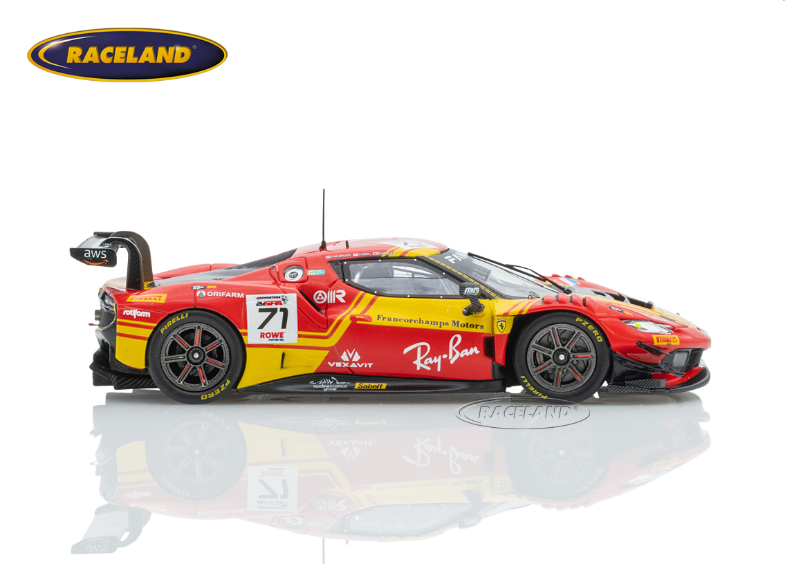 Ferrari 296 GT3 AF Corse Francorchamps Motors 24H Spa 2024