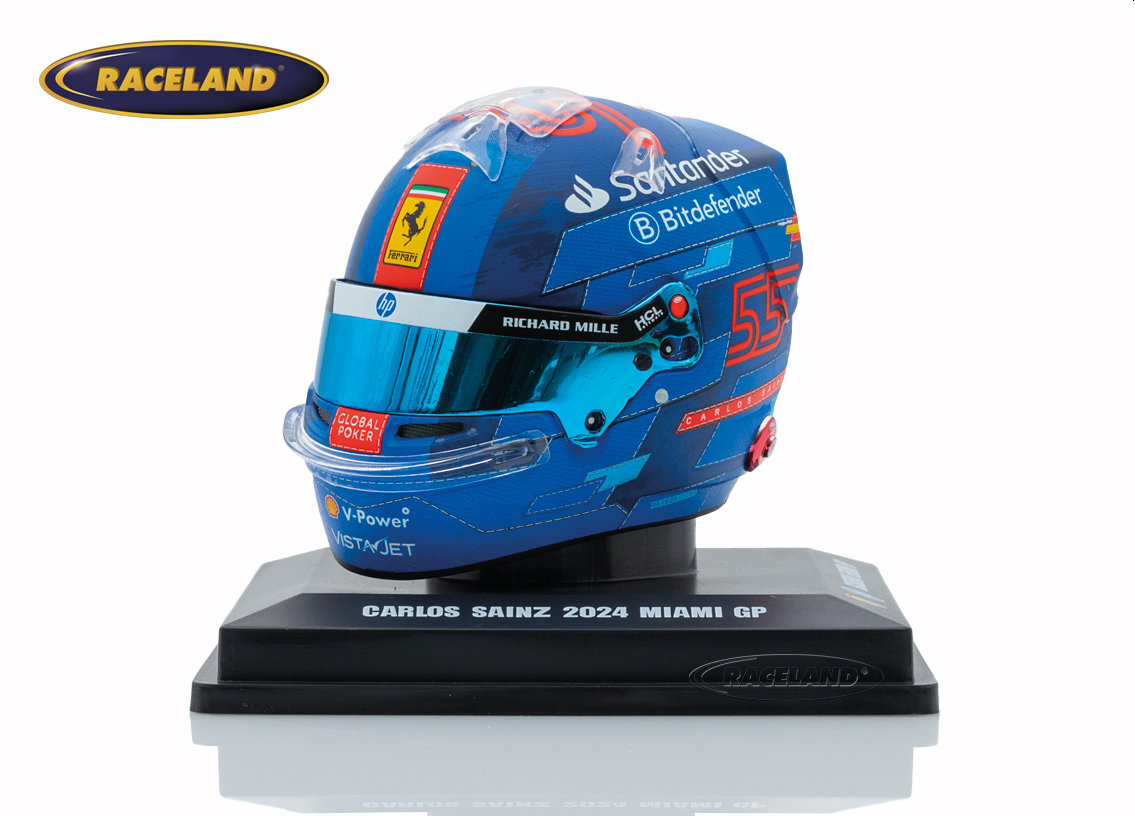 Helm Scuderia Ferrari F1 5° Miami GP 2024