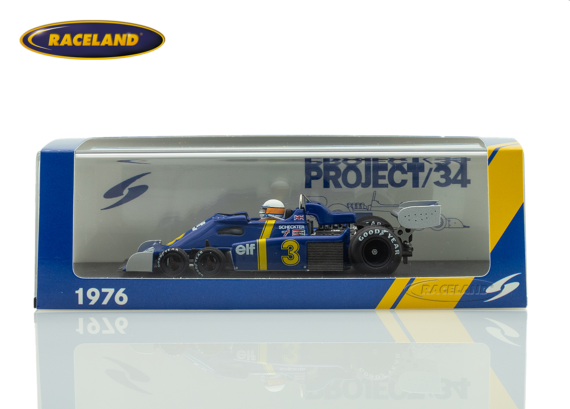 Tyrrell P34 Cosworth V8 elf Team Tyrrell F1 4° GP Belgien Zolder 1976