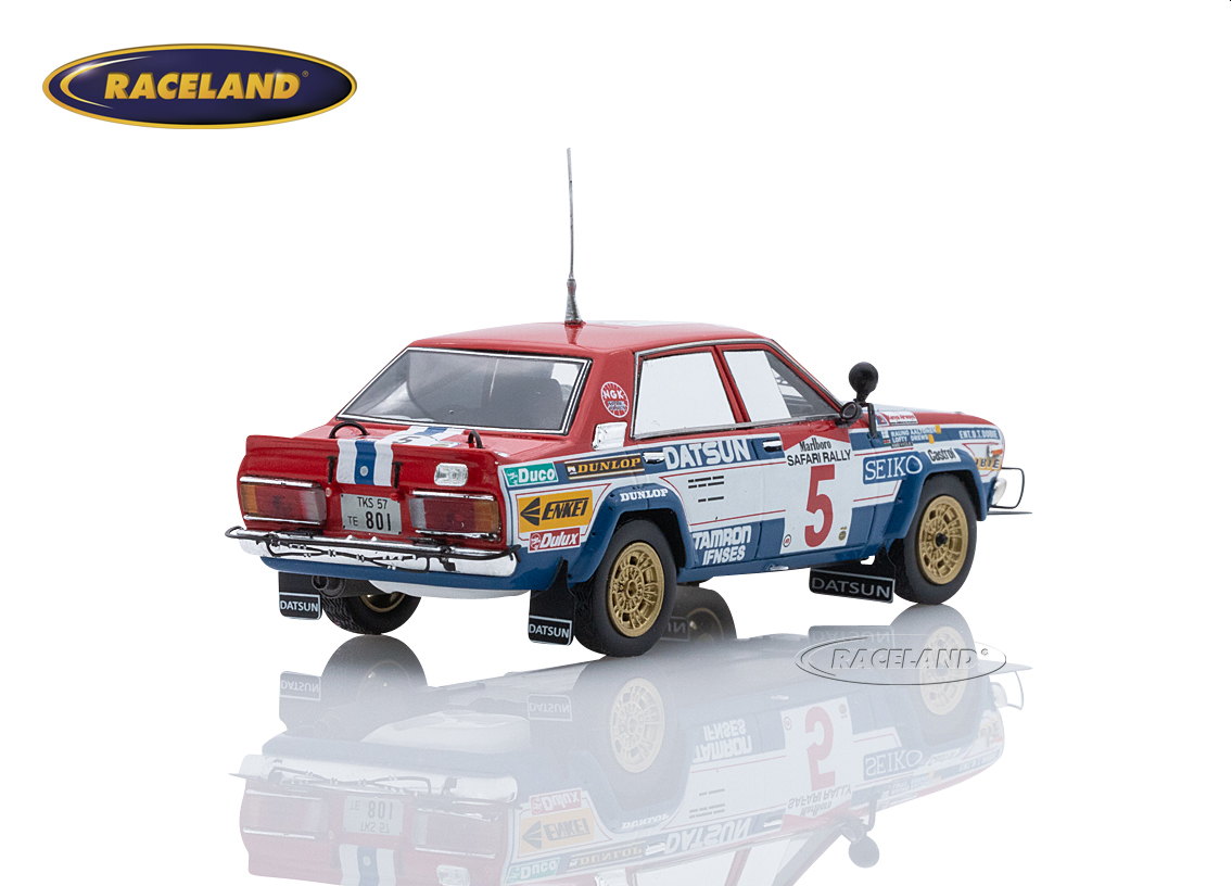 Datsun Violet GT D.T. Dobie Team Datsun 2° Safari Rallye 1981