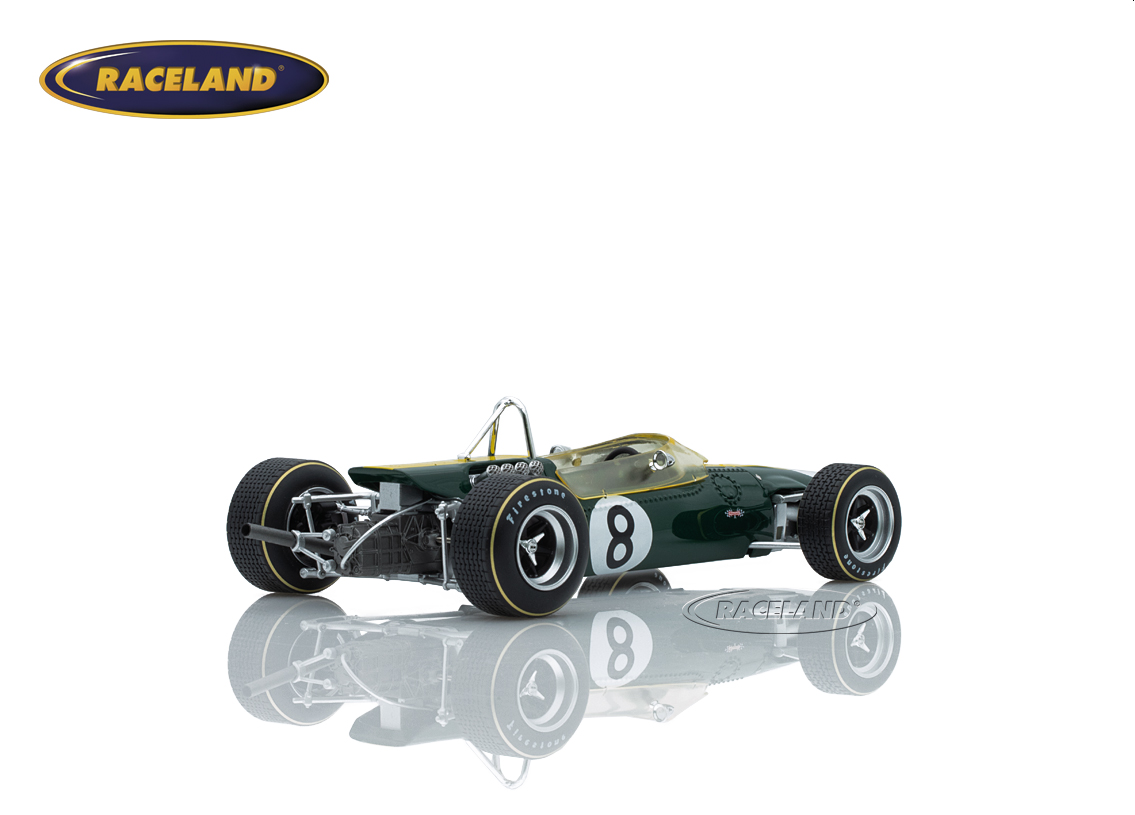 Lotus 48 Cosworth FVA F2 Team Lotus F2 Grand Prix Pau 1967