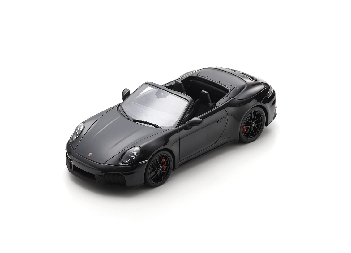 Porsche 911 Carrera 4 GTS Cabriolet 2024 - Jet Black Metallic