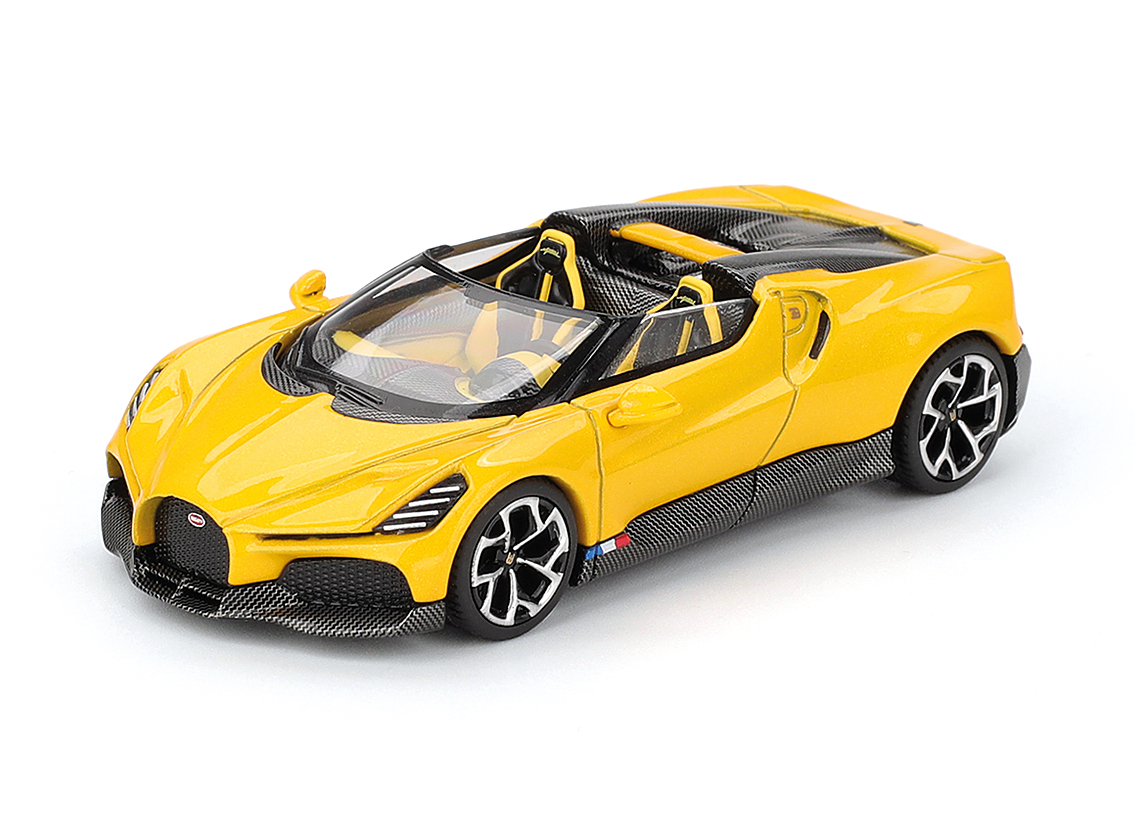 Bugatti W16 Mistral 2023 - gelb