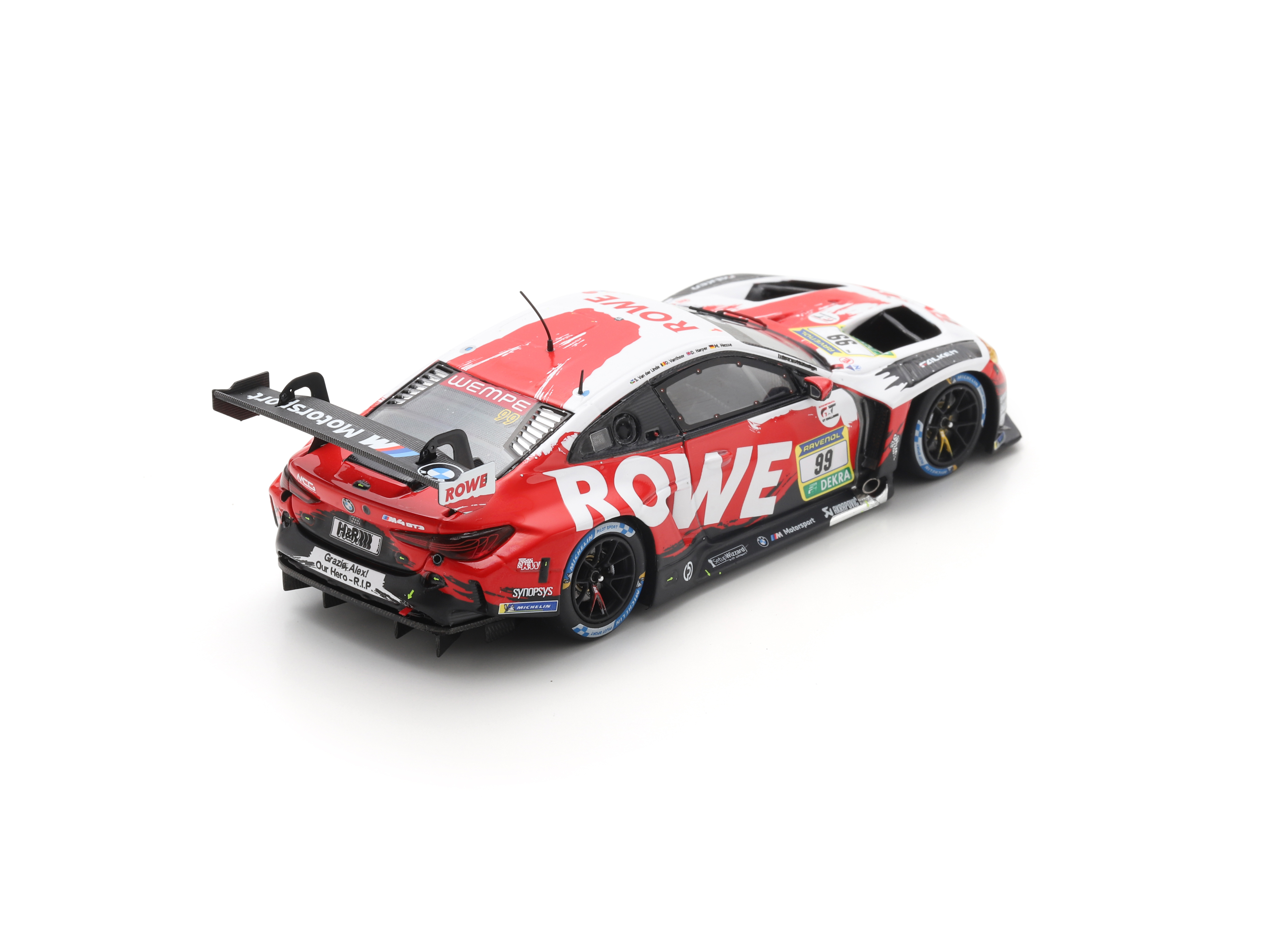 BMW M4 GT3 EVO ROWE Racing 3° 24H Nürburgring 2026