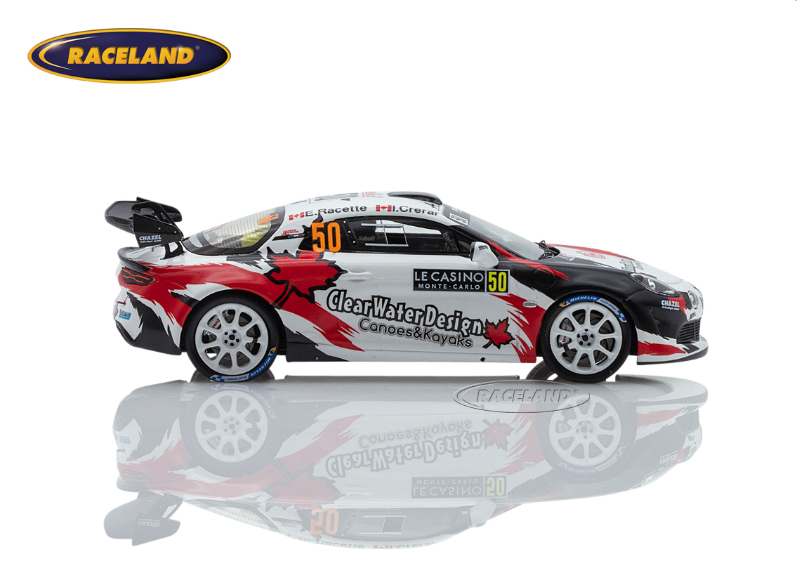 Alpine A110 Rally RGT Clear Water Design 57° Rallye Monte Carlo 2022