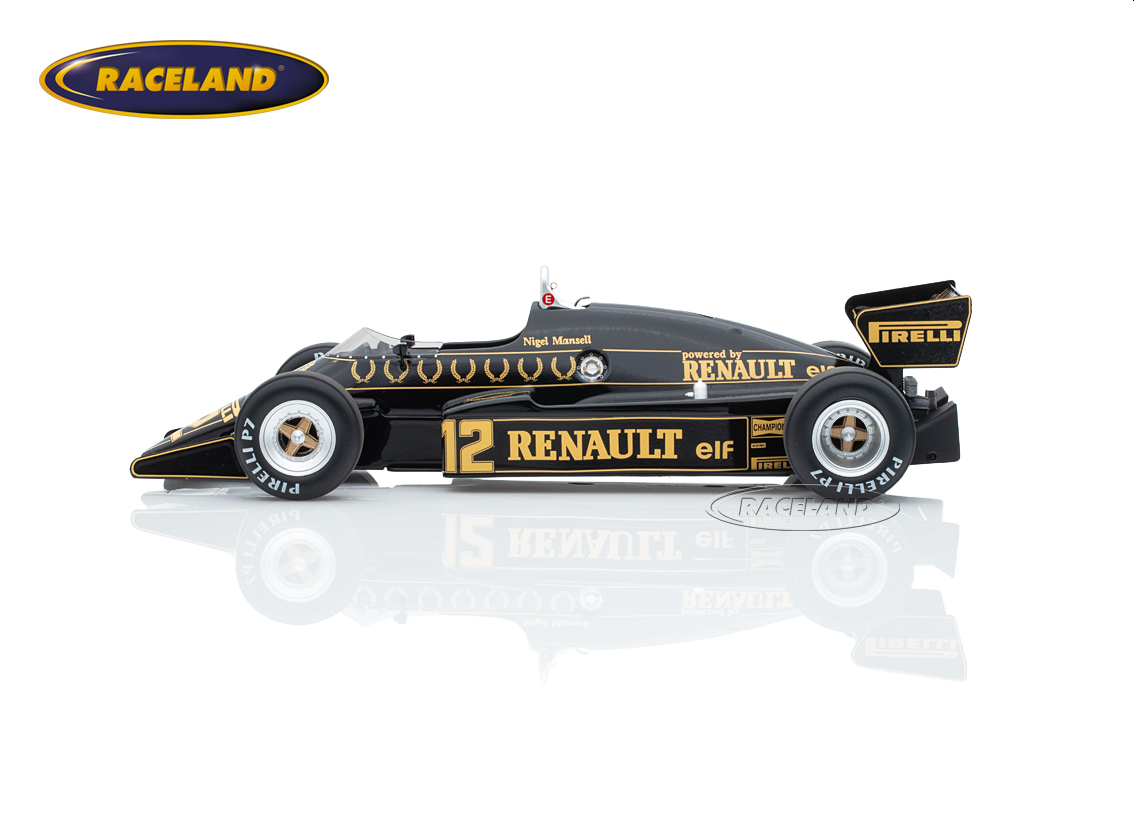 Lotus 94T Renault V6 F1 John Player Special 4° GP England Silverstone 1983