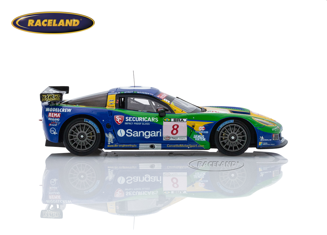 Chevrolet Corvette C6.R Z06 Sangari Team Brazil 24H Spa 2009