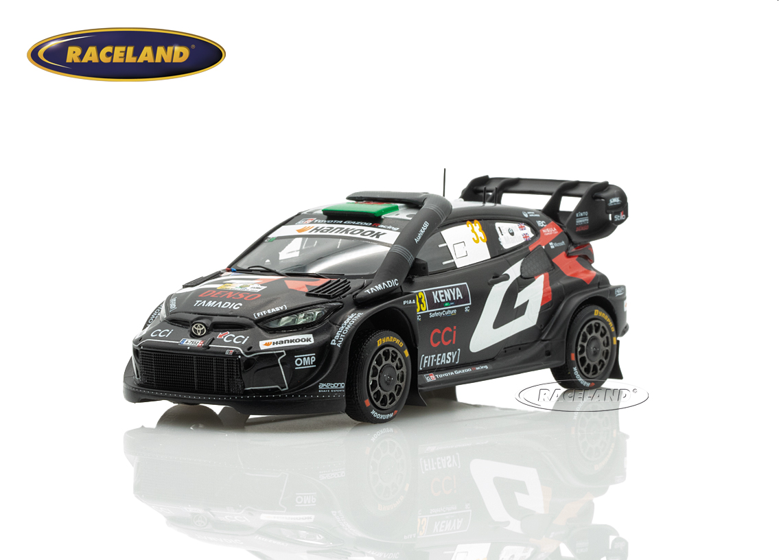 Toyota GR Yaris Rally1 Gazoo Racing WRT Sieger Safari Rallye 2025