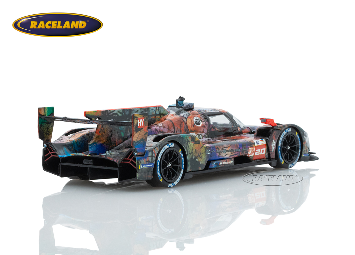 BMW M Hybrid V8 LMDh Team WRT Art Car Julie Mehretu Le Mans 2024