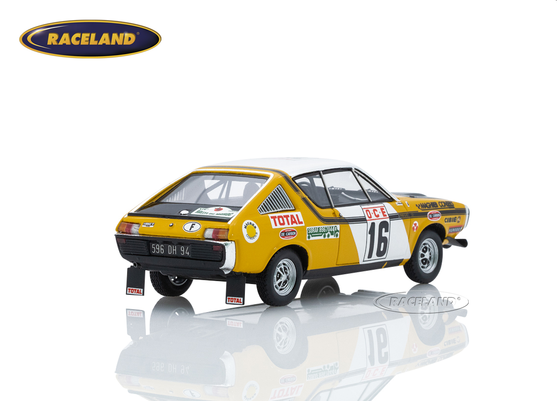 Renault 17 Gordini 6° Rallye Marokko 1976