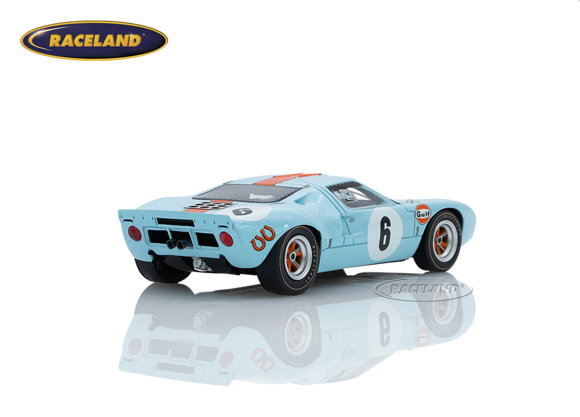 Ford GT40 Gulf John Wyer Automotive 2° 6H Watkins Glen WM 1968