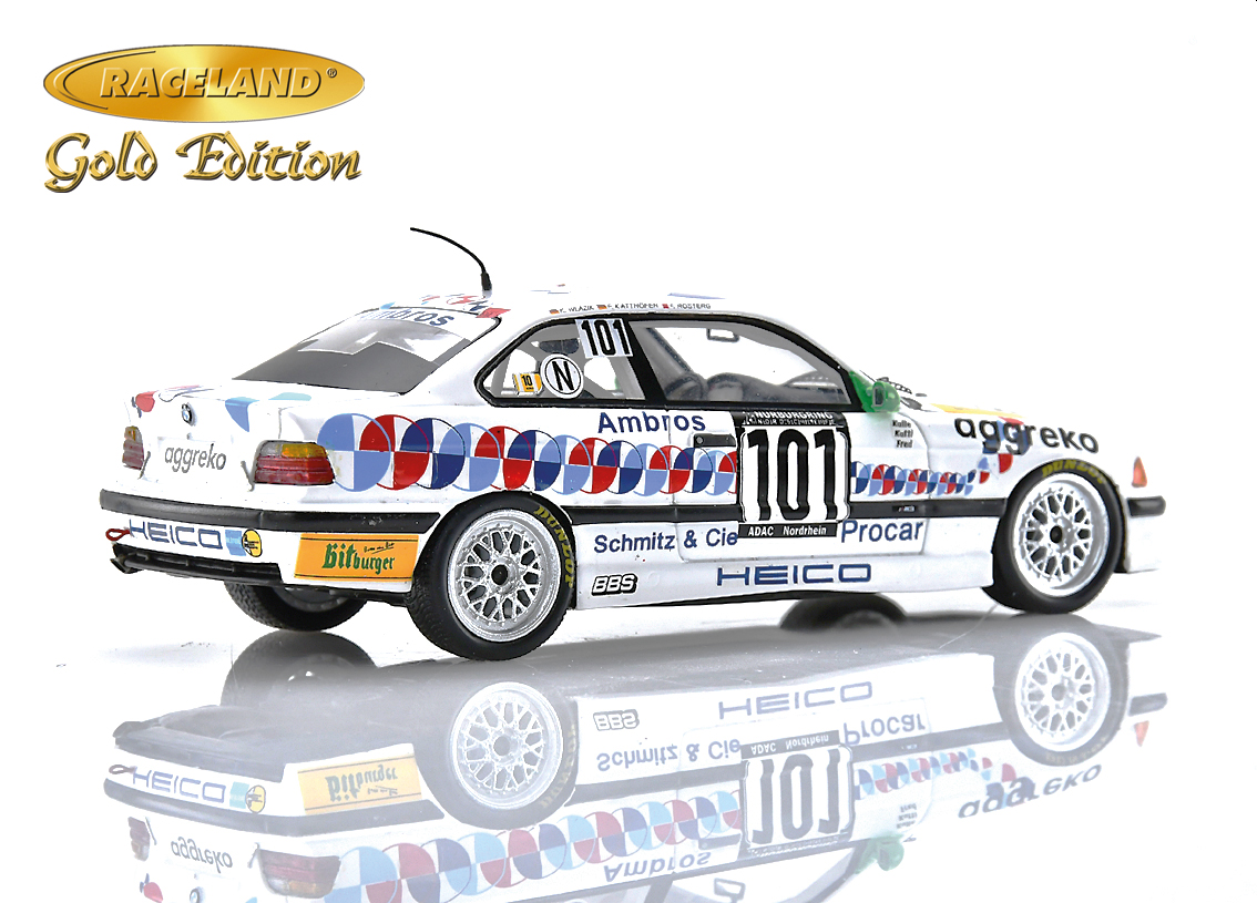BMW M3 E36 Heico Motorsport Sieger 24H Nürburgring 1994