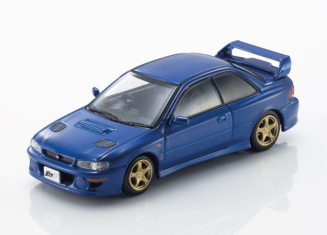 Subaru Impreza WRX STI Initial D 1995 Mit LED Scheinwerfern und Rückleuchten