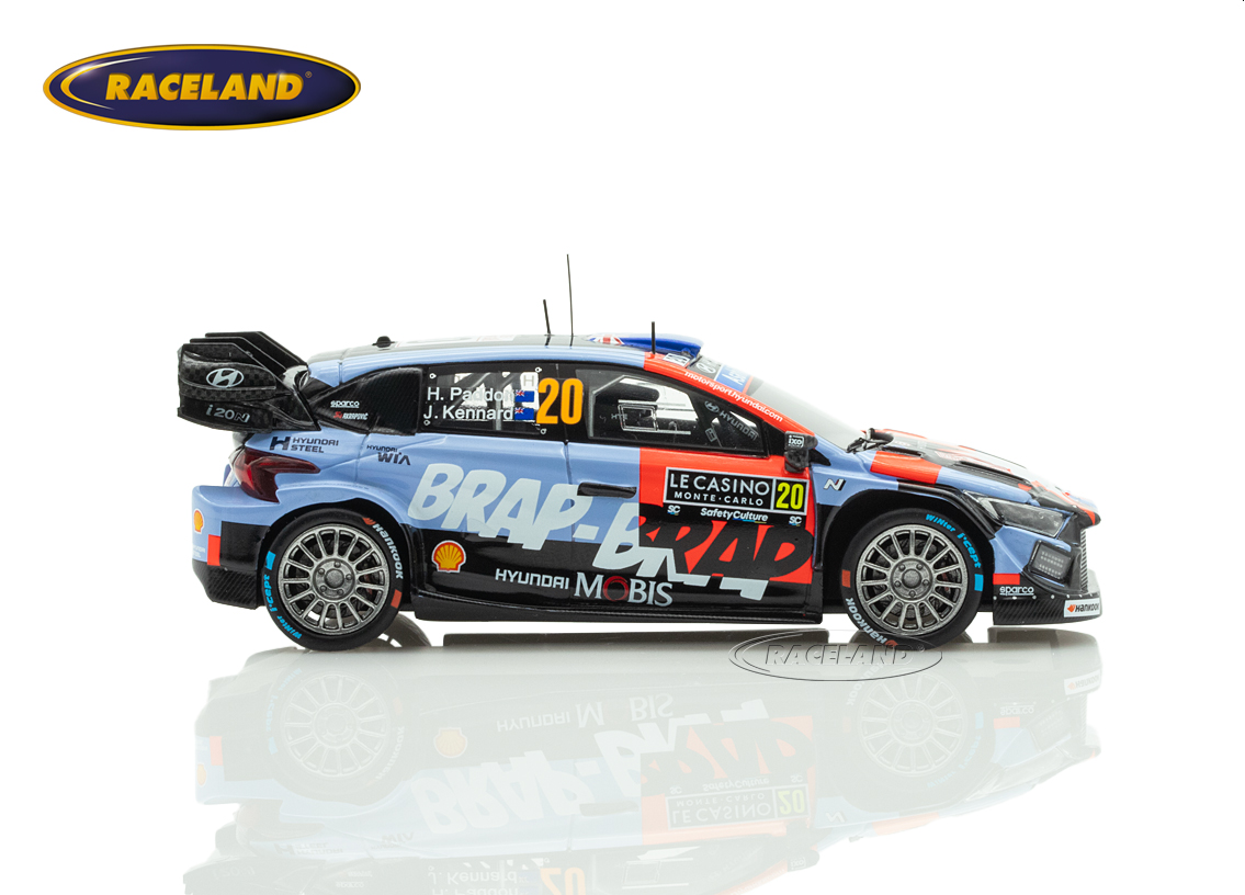 Hyundai i20N Rally1 SHELL MOBIS WRT 4° Rallye Monte Carlo 2026