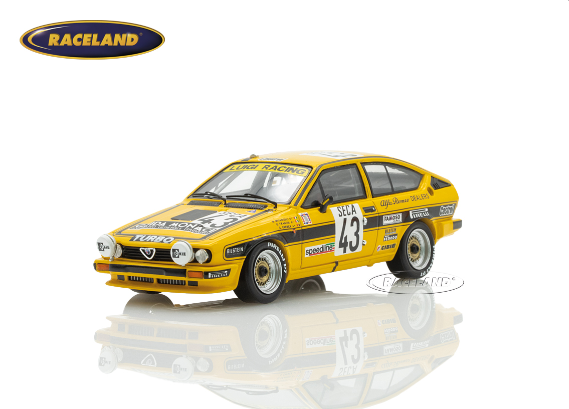 Alfa Romeo GTV6 Luigi Racing 11° 24H Spa 1982