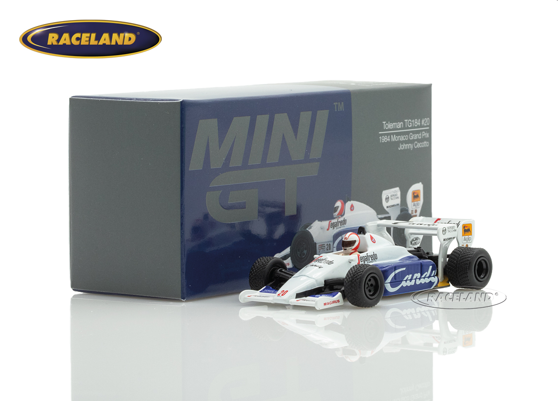 Toleman TG184 Hart Turbo F1 Candy GP Monaco 1984