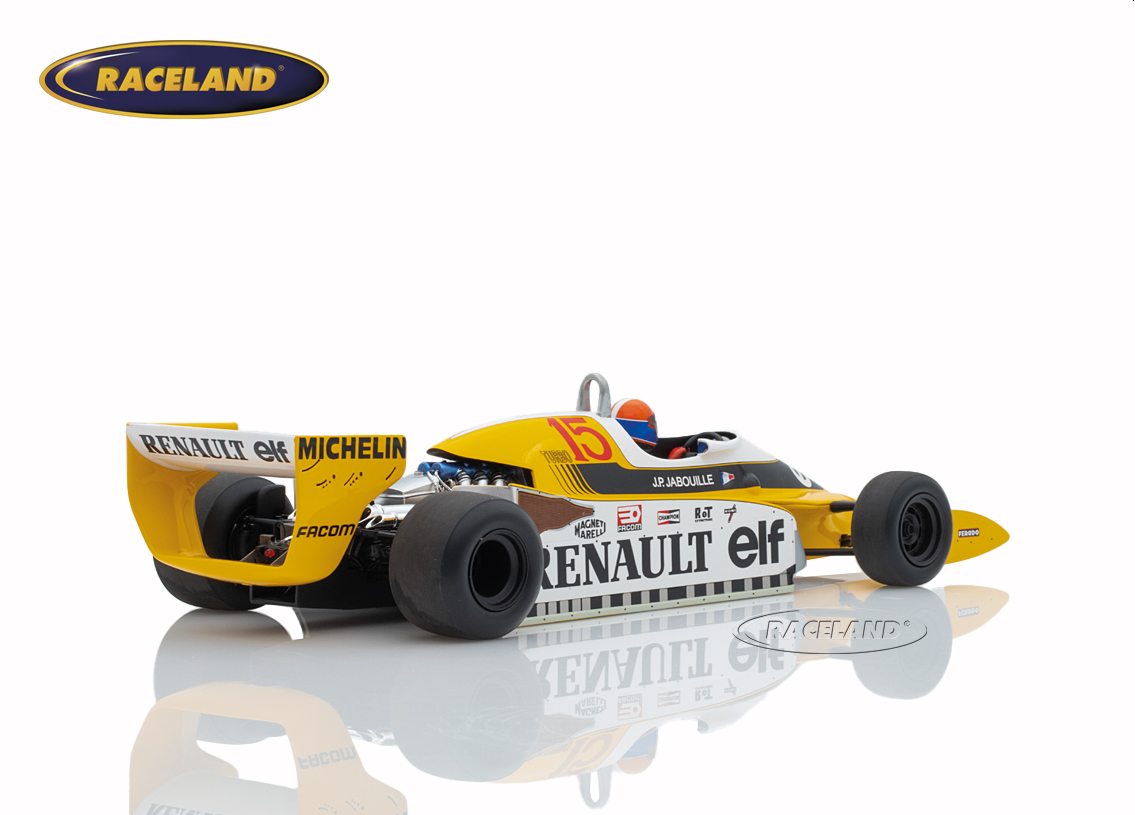 Renault RS10 V6 Turbo Equipe Renault elf Sieger GP Frankreich Dijon 1979