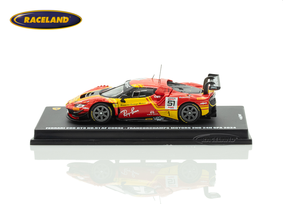 Ferrari 296 GT3 AF Corse 2° 24H Spa 2024