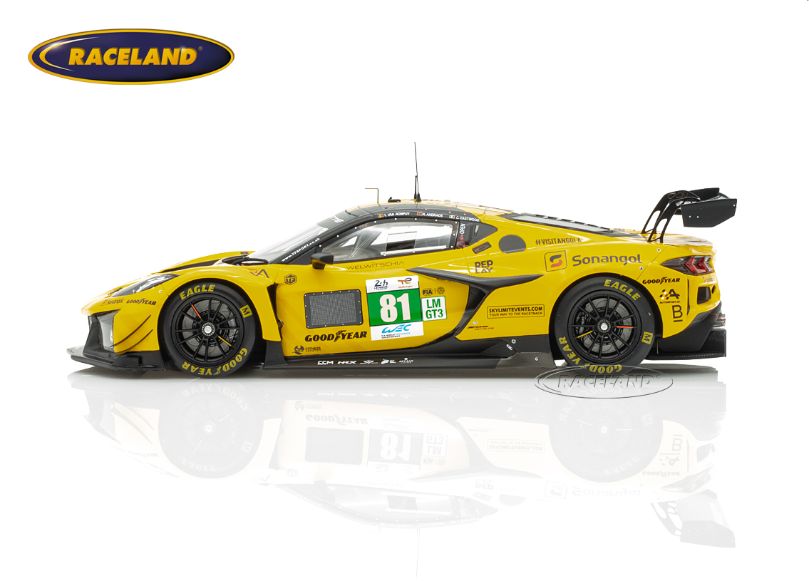 Corvette Z06 GT3.R TF Sport 35° Le Mans 2025