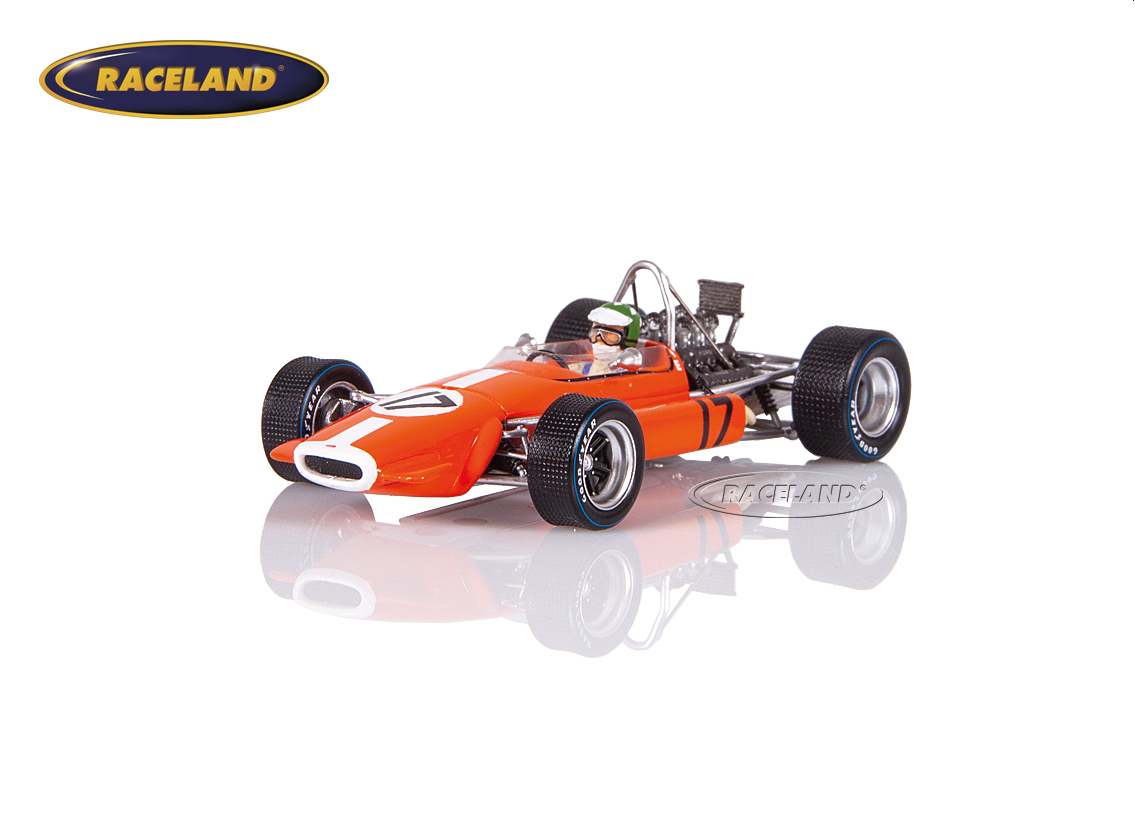 Brabham BT24 Cosworth V8 F1 GP Monaco 1969