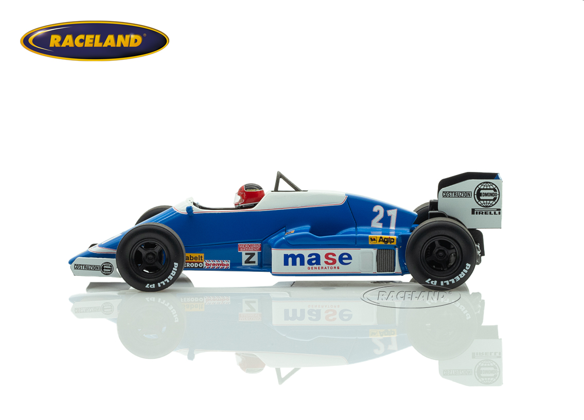 Osella FA1F Alfa Romeo V8 F1 Osella Squadra Corse GP Brasilien 1986