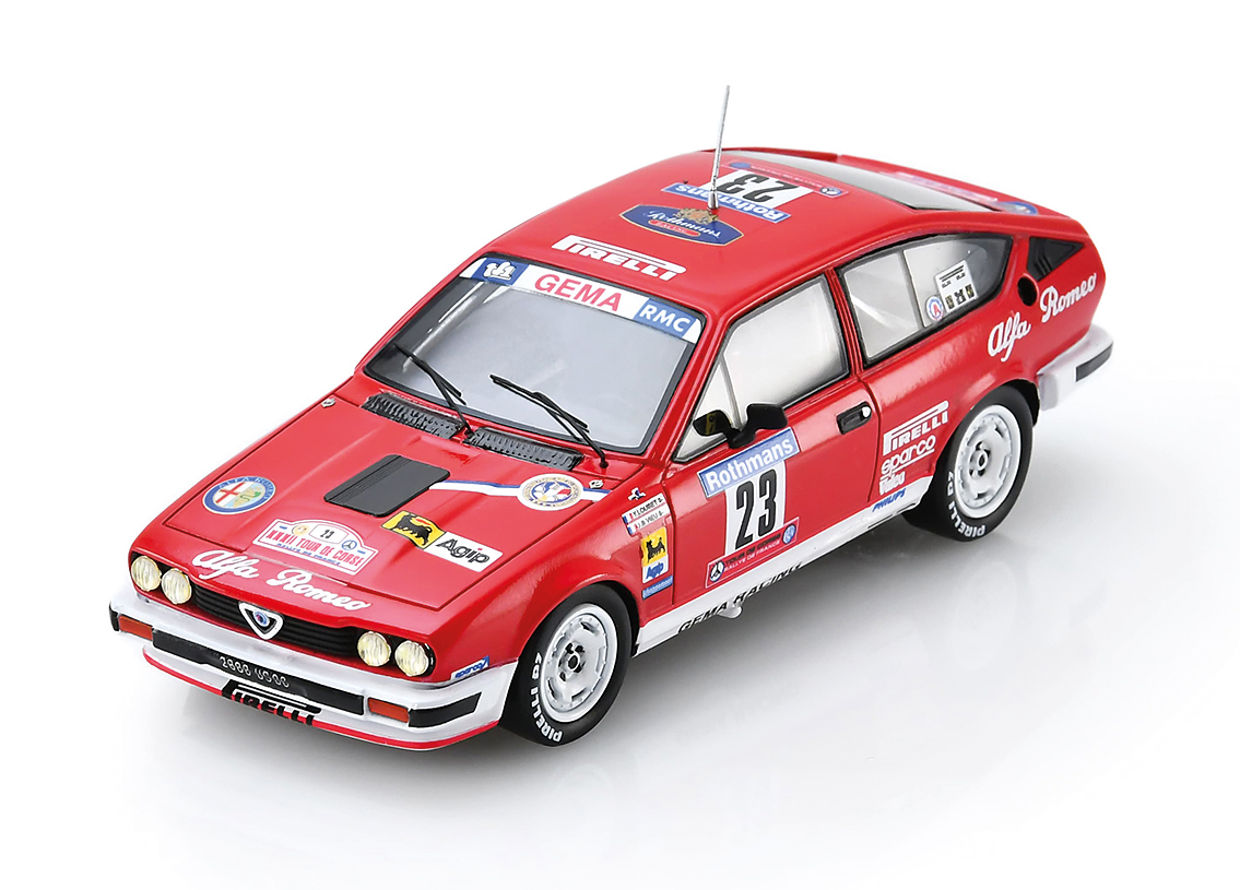 Alfa Romeo GTV6 5° Rallye Korsika 1985