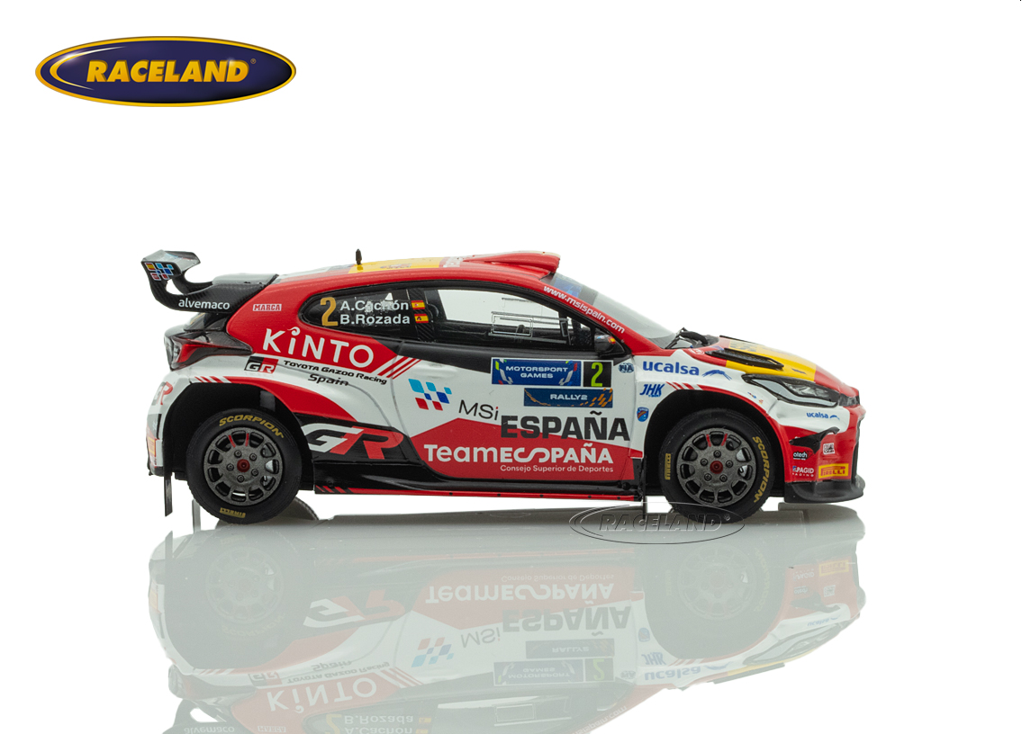 Toyota GR Yaris Rally2 TM Motorsport Sieger FIA Motorsport Games Rallye 2024
