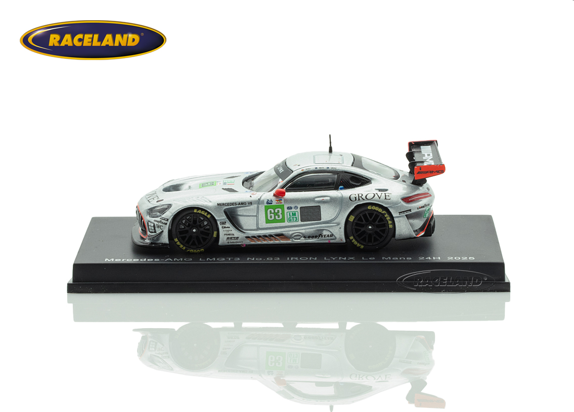 Mercedes AMG GT3 Evo Iron Lynx 47° Le Mans 2025